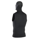 ION Hooded Neo Vest 3/2 schwarz, Neopren-Weste mit Kapuze, Rückenansicht
