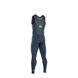 ION Long John 2.5 Herren Neoprenanzug in Dunkelblau mit Cyan-Akzenten, ärmelloses Design, Frontalansicht