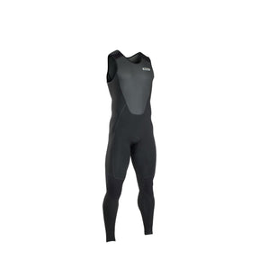 ION Long John 2.5 Herren Neoprenanzug schwarz, ärmelloses Design, Frontansicht
