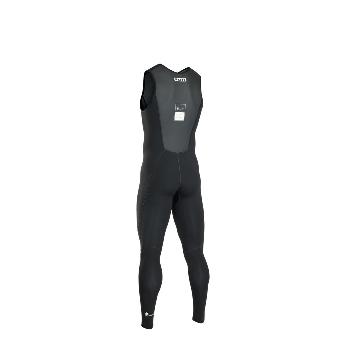 ION Long John 2.5 Herren Neoprenanzug schwarz, ärmelloses Design, Frontansicht