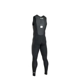 ION Long John 2.5 Herren Neoprenanzug schwarz, ärmelloses Design, Frontansicht