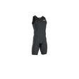 ION Monoshorty 0.5 Herren schwarzer Neoprenanzug ärmelloses Design Frontansicht