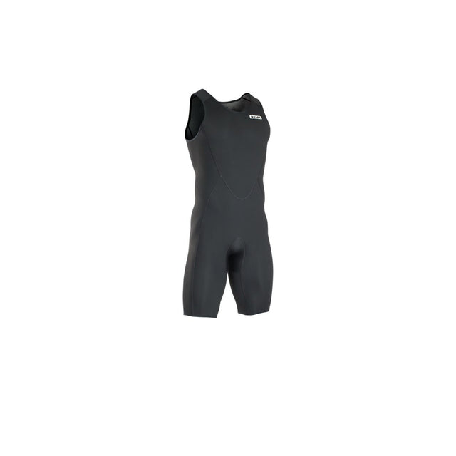ION Monoshorty 0.5 Herren schwarzer Neoprenanzug ärmelloses Design Frontansicht