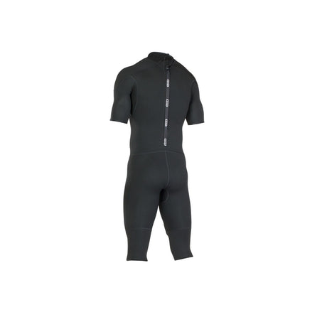 ION Base 3/2 Overknee Back Zip Junior Neoprenanzug in Schwarz, Rückenreißverschluss, Frontansicht