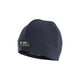 ION TEC Beanie 2026 dunkelblau, Ripstop-Material mit Logo-Patch, Frontalansicht