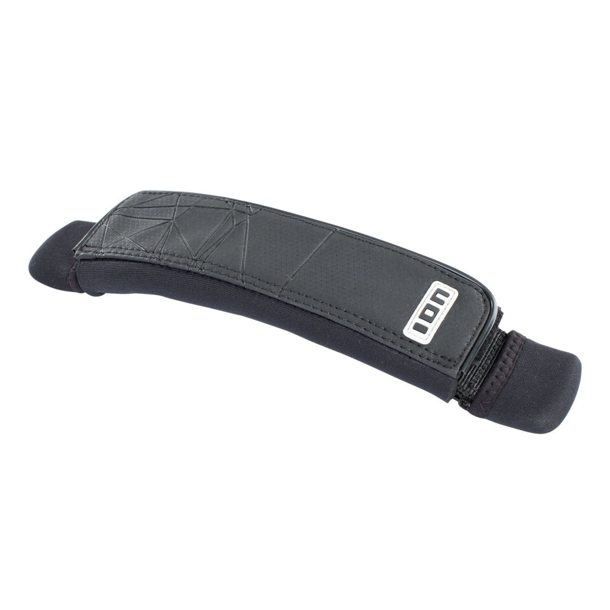 ION Footstrap 2026 schwarze Fußschlaufe mit gepolstertem Design und Klettverschluss, Seitenansicht
