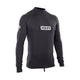 ION Promo Rashguard 2026 schwarzer Langarm-Neoprenanzug mit weißem ION-Logo, Frontalansicht