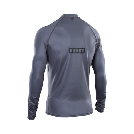 ION Promo Rashguard 2026 grau Langarm Funktionsshirt Frontansicht