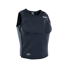 ION Vector Vest Element Side Zip 2026 in Dunkelblau, ärmellose Schutzweste mit seitlichem Reißverschluss, Frontansicht