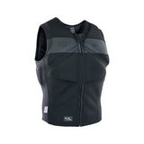 ION Vector Vest Amp Front Zip 2023 schwarz grau Neopren Prallschutzweste Frontansicht