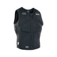ION Vector Vest Core Front Zip Herren 2024 schwarze Prallschutzweste mit Reißverschluss, Frontalansicht