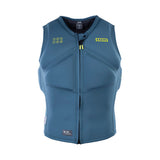 ION Vector Vest Core Front Zip Herren 2024, blaugrau, Neopren mit Frontreißverschluss, Frontalansicht