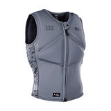 ION Vector Vest Core Front Zip Herren 2024, grau, Neopren mit Frontreißverschluss, Frontalansicht