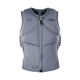 ION Vector Vest Core Front Zip Herren 2024, grau, Neopren, Frontreißverschluss, Frontansicht