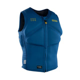 ION Vector Vest Core Front Zip Herren 2024 in Blau, Neopren-Weste mit Frontreißverschluss, Frontalansicht