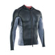 ION Neo Zip Top 2/1 LS Skin schwarz blau Neopren Langarm Jacke mit Reißverschluss Frontansicht
