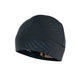 ION Grace Beanie 2026 schwarze Mütze mit Blattmuster, Frontansicht, dehnbares Material mit Nähten