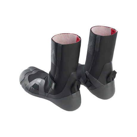 ION Ballistic Boots 3/2 schwarz mit Split-Sohle, Neoprenmaterial, Frontalansicht