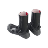 ION Ballistic Boots 3/2 Round Toe 2026 schwarz mit pinkem Futter, Neopren-Wasserschuhe, Ansicht von vorne und Seite