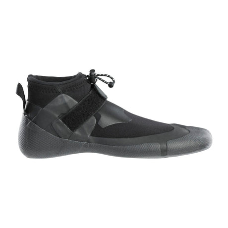 ION Ballistic Shoes 2.5 Internal Split 2026, schwarzer Neopren-Wassersportschuh mit Split-Toe-Design, seitliche Ansicht
