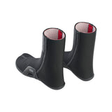 ION Ballistic Socks 6/5 schwarz mit Neopren, Split-Zehe, Frontalansicht, Paar