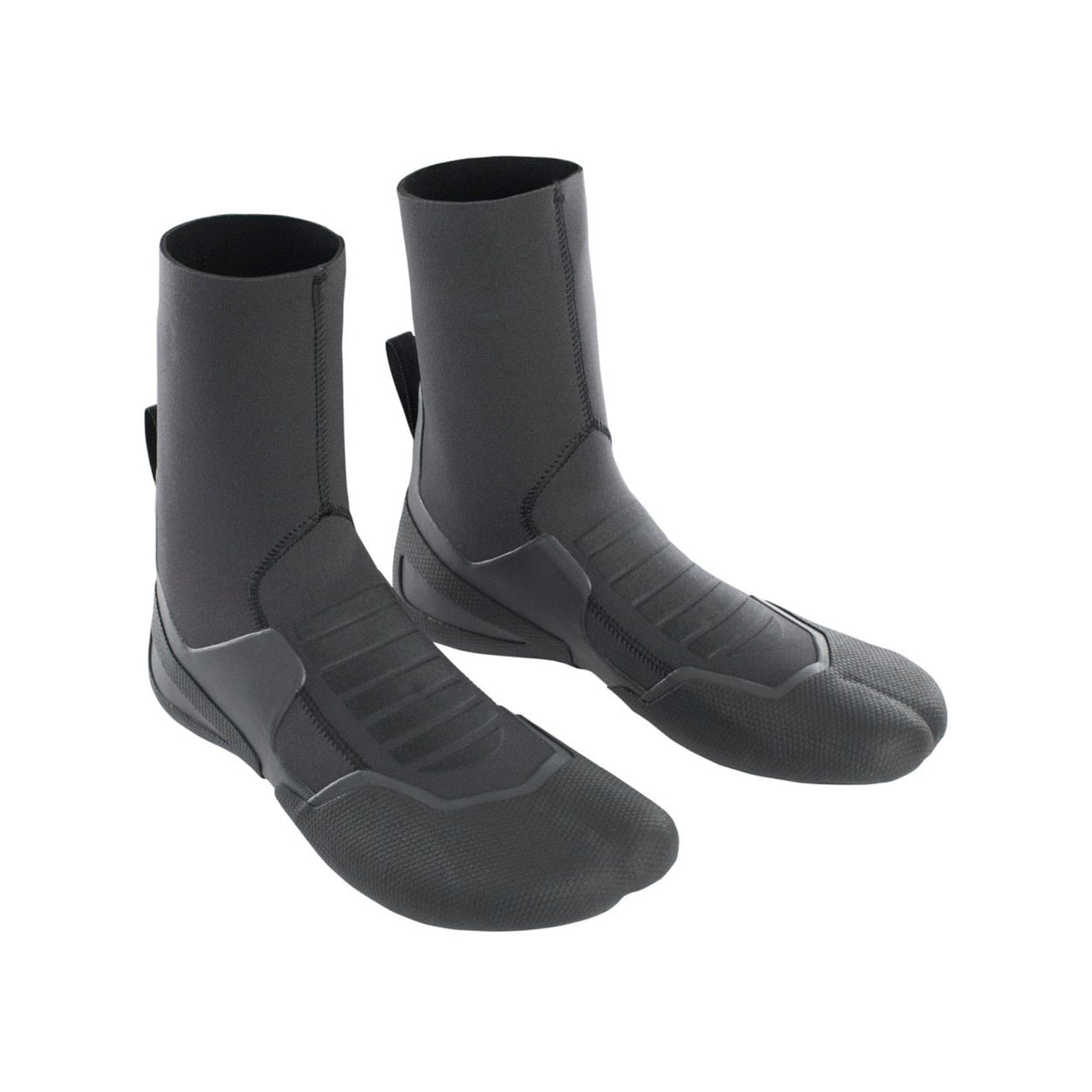 ION Plasma Boots 3/2 grau-schwarz, Neopren-Wassersportschuhe mit Split-Zehe, Paar-Ansicht