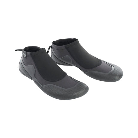 ION Plasma Slipper 1.5 Round Toe 2025 schwarz, Neoprenschuhe mit runder Spitze, Frontalansicht Paar