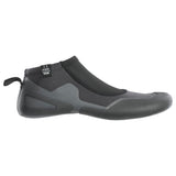 ION Plasma Slipper 1.5 Round Toe 2025, schwarzer Neopren-Wasserschuh mit grauer Sohle, Seitenansicht