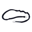 ION Handle Pass Leash Comp 2026 schwarze Kite-Trapezleine mit Metallkarabinern, Flachansicht