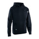 ION Neo Hoody Lite Men 2025 schwarzer Neopren-Hoodie mit Kapuze, Fronttasche und ION-Logo, Vorderansicht