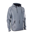 ION Neo Hoody Lite Men 2025 grau, Neopren-Kapuzenpullover mit Reißverschlusstaschen, Frontalansicht