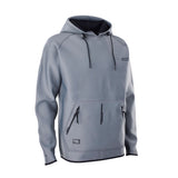 ION Neo Hoody Lite Men 2025 grau, Neopren-Kapuzenpullover mit Reißverschlusstaschen, Frontalansicht
