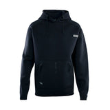 ION Neo Hoody Lite Men 2025, schwarzer Neopren-Hoodie mit Kapuze, Frontansicht, leichte Wärmeschutzjacke