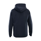 ION Neo Hoody Lite Men 2025, schwarze Neopren-Kapuzenjacke, Rückansicht, leichte Wassersportbekleidung
