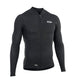 ION Neo Zip Top 2/1 LS Protection 2026 schwarzer Neopren-Oberteil mit Reißverschluss, Frontalansicht