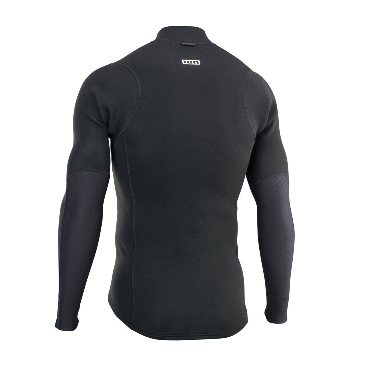 ION Neo Zip Top 2/1 LS schwarz Neopren Langarm Rückenansicht mit Reißverschluss und Protection Ausstattung
