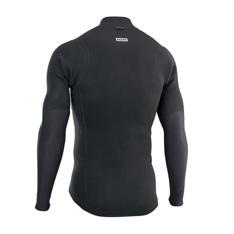 ION Neo Zip Top 2/1 LS schwarz Neopren Langarm Rückenansicht mit Reißverschluss und Protection Ausstattung
