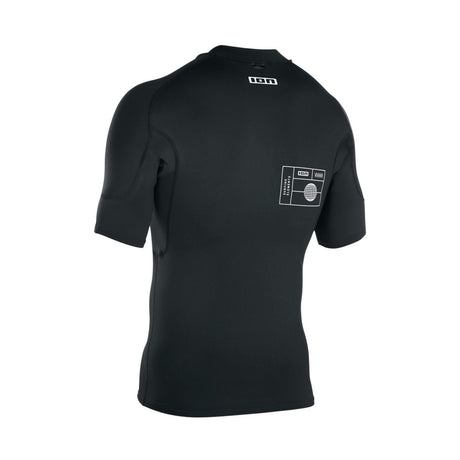 ION Thermo Top Shortsleeve 2026 schwarzes Funktionsshirt Frontansicht mit Brusttasche
