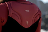 ION Ivy Weste Front Zip 2026 Neopren Weste bordeaux schwarz Frontreißverschluss Rückenansicht