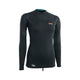 ION Neo Top 2/2 LS Damen Neoprenanzug schwarz, Langarm Wassersport Oberteil, Frontansicht