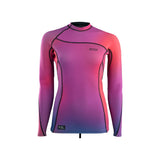 ION Neo Top 2/2 LS Damen Neoprenanzug Rosa Langarm Frontalansicht Wassersport