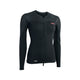 ION Neo Zip Top 1.5 2026 schwarzes Neopren-Shirt mit Reißverschluss, Frontansicht