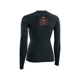 ION Neo Zip Top 1.5 2026 schwarzes Neopren-Shirt mit Reißverschluss, Rückansicht