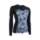 ION Neo Zip Top 1.5 2026 Neoprenanzug schwarz blau Muster Frontreißverschluss Frontalansicht