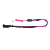 ION Amp Long 2026 Trapez-Verbindungsleine pink-schwarz mit Karabinern, Frontalansicht