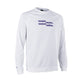 ION Wetshirt LS Herren weiß mit violettem Logo, Langarm-Funktionsshirt, Frontansicht