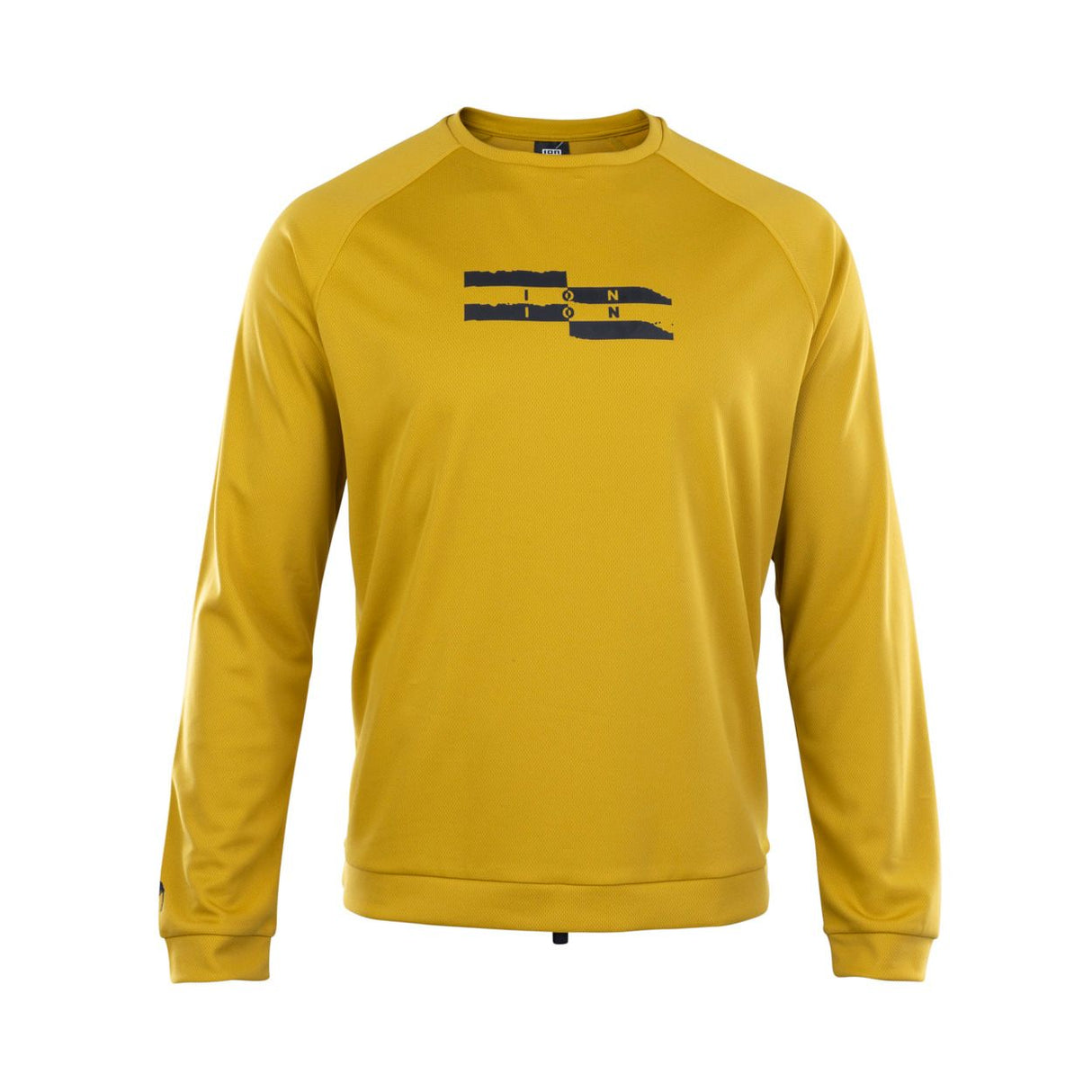 ION Wetshirt LS Herren 2025 gelb mit Logodruck, Langarmshirt Frontansicht