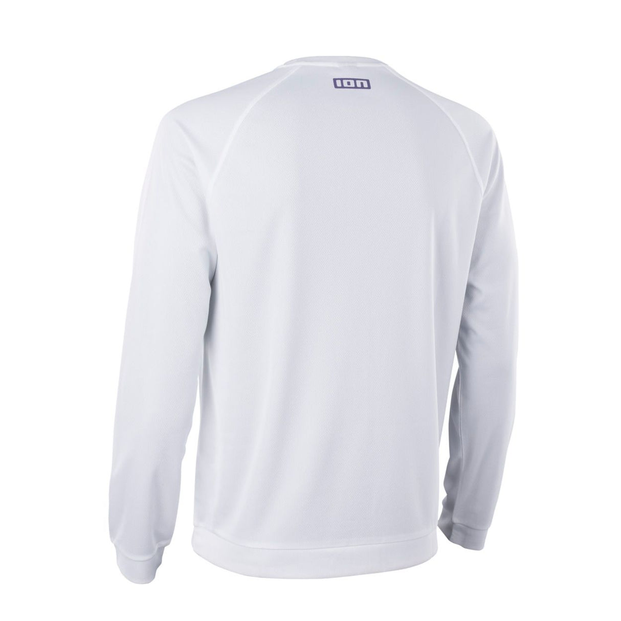 ION Wetshirt LS men 2025, weißes Langarm-Neopren-Shirt, Rückansicht, funktionales Wassersportoberteil