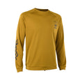 ION Wetshirt LS men 2025 Langarmshirt in Gelb mit Print, Frontalansicht