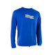 ION Wetshirt LS men 2025 royalblau Langarm mit weißem Logo Vorderansicht